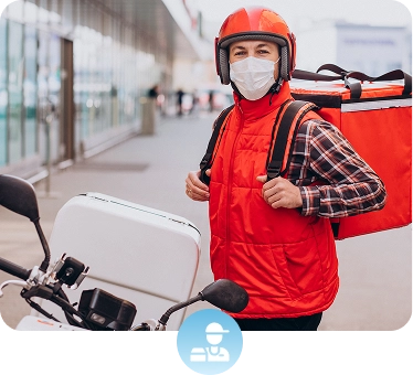 合信數位,手機貸款,機車貸款_申辦對象,無薪轉勞保的自由工作者外送員